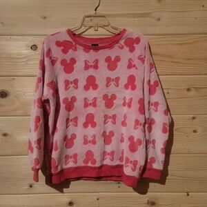 Disney Pink Mickey Mouse Pajama Set Size M